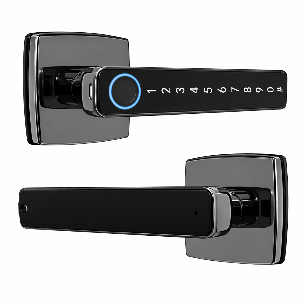 Serrure électronique SmartLock avec empreinte digitale au Maroc installation incluse